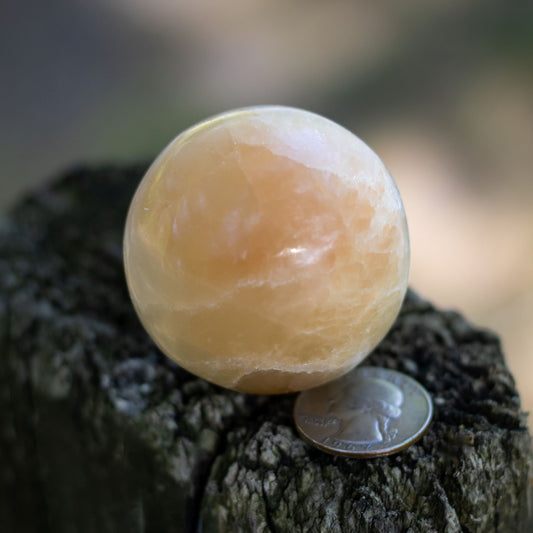 peach selenite