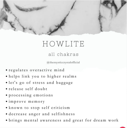 Howlite bracelet