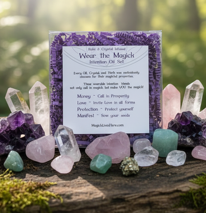 Wear the Magick: Intention Rollerblend Set