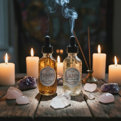Dark Goddess Intention Oil Set