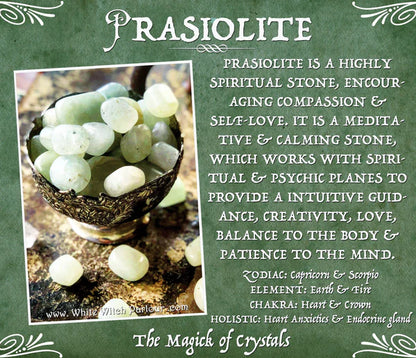 Prasiolite - green amethyst