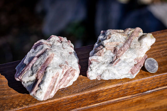 Pink Tourmaline in Matrix