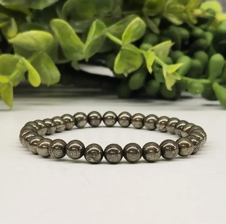 Pyrite bracelet 8mm