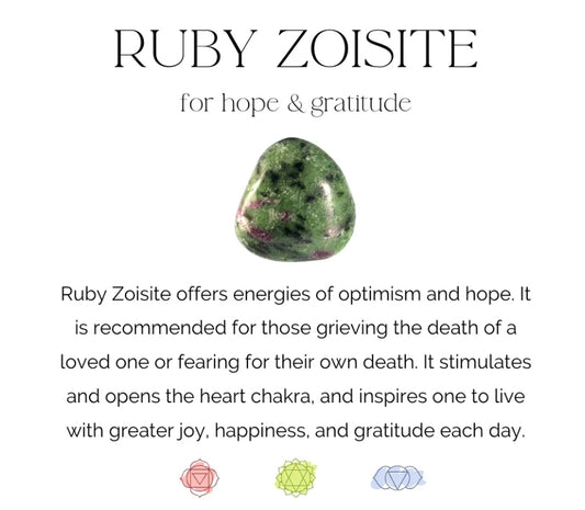 Ruby Zoisite mini spheres